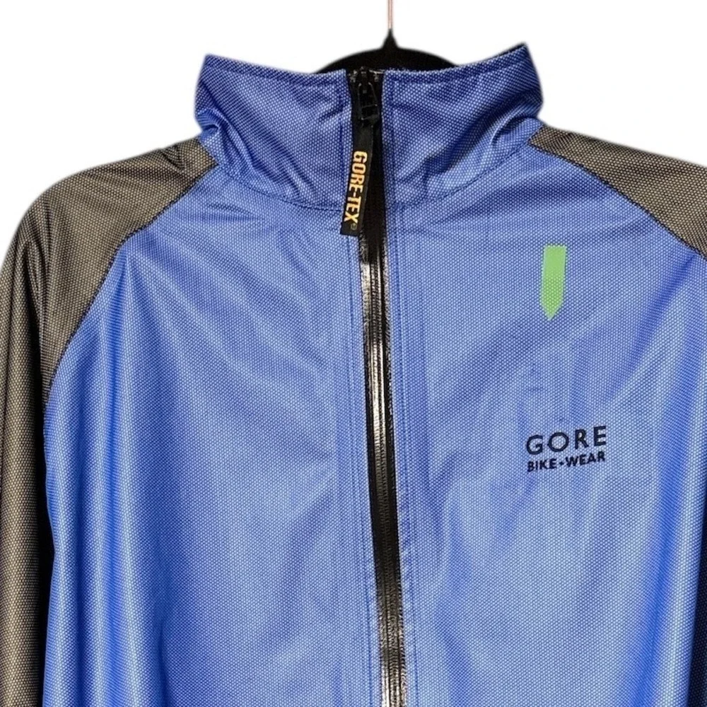 Gore Bike Wear Gore Tex‎ Men's Blue Gray Cycling Jacket Size XL - Picture 7 of 8